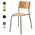 Tiptoe Chair SSD: Sleek Design 3D model small image 1