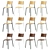 Tiptoe Chair SSD: Sleek Design 3D model small image 5