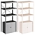 IKEA Storage Cabinet Shelf 3D model small image 1