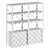 IKEA Storage Shelf with Cabinets 3D model small image 4