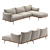 Happy Jack Corner Sofa Set 3D model small image 2