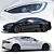 Tesla Model S Plaid 2023 Kit 3D model small image 2