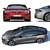 Tesla Model S Plaid 2023 Kit 3D model small image 3