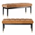 Title: Velvet Novani Bed Bench 3D model small image 1