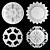 Ornament Pack 3D Max Elements 3D model small image 4