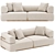 Translation:
КЛЕМ Диван от Porada

Title: Luxurious Klem Sofa Elegance 3D model small image 1