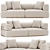 Translation:
КЛЕМ Диван от Porada

Title: Luxurious Klem Sofa Elegance 3D model small image 2