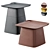 Scandi Style Bedside Table 2014 3D model small image 1