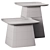 Scandi Style Bedside Table 2014 3D model small image 5