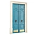  Classic Door 3D Model, 1450mm 3D model small image 5
