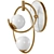 Elegant Saint Moritz Wall Lamp 3D model small image 3