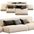 Modular Sofa Lema Cloud 3D model small image 2