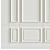 Decorative Plaster & Moulding Panel 3D model small image 4