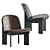 Modern Chisel Lounge Chair Collection 3D model small image 3