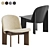 Modern Chisel Lounge Chair Collection 3D model small image 6