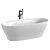 Luxury Tellkamp Oval Gloss Bath 3D model small image 1