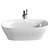 Luxury Tellkamp Oval Gloss Bath 3D model small image 2