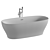 Luxury Tellkamp Oval Gloss Bath 3D model small image 4