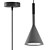 Elvi Home Brushed Cone Pendant 3D model small image 5