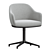 Modern VITRA Softshell Chair 3D model small image 1