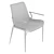 Modern Gray Chair Ehssen 3D model small image 5