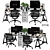Elegant Physix Office Chair 3D model small image 1