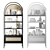 Rattan Bookcase Nala 3D model small image 3