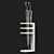 Modern Steel Umbrella Holder Stand 3D model small image 4