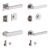 Olivari Set 1 Door Handles 3D model small image 3