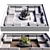 Landscape Seating Area No.5 3D model small image 5