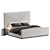 Luxury Hylan Bed Collection 3D model small image 4