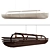 Modern Linear LED Suspension Light 3D model small image 1