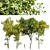 Seasonal Tree 3D Model Collection 3D model small image 1