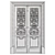 Classic Door 3D Model 1500mm 3D model small image 6