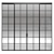 Aluminum Partitions Formato Height Varying 3D model small image 2