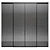 Aluminum Partitions Formato 2600/2950mm 3D model small image 2