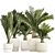 Exotic Plant Collection: Modern Decor 3D model small image 6