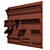 Polystyrene Cornices Set • Creative Moulding Profiles 3D model small image 3