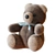 Plush Teddy Bear Toy 3D model small image 1