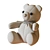 Plush Teddy Bear Toy 3D model small image 4