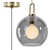 Frosted Glass Pendant Light 3D model small image 4