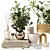 Elegant Home Decor Set 209 3D model small image 6