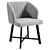 Industrial Stone Gray Chair 3D model small image 1