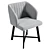 Industrial Stone Gray Chair 3D model small image 4