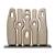 Rustic Art Sculpture Collectible 3D model small image 2