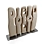 Rustic Art Sculpture Collectible 3D model small image 5