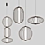 Designer PEPO Pendant Lamp 3D model small image 7