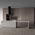 Contemporary Dual-Tone Kitchen Suite 3D model small image 4
