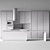 Contemporary Dual-Tone Kitchen Suite 3D model small image 7