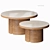 Natesse Coffee Table Set La Redoute 3D model small image 1